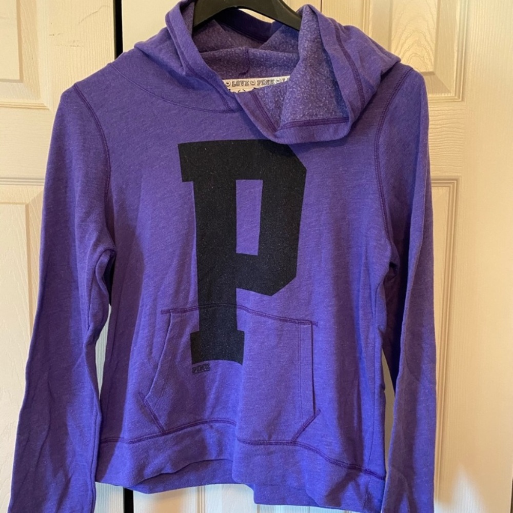 PINK purple hoodie